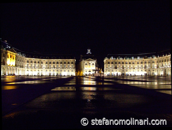 Place de la Bourse Plein - Bordeaux en Saint Emilion - Frankrijk
